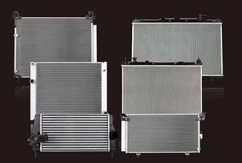 Radiateur en plastique en aluminium automatique